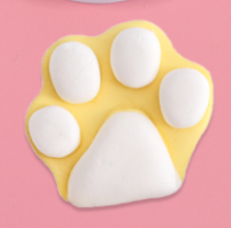 Molde de Silicona Patitas Perro