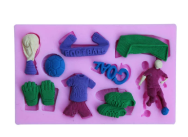 Molde de Silicona Futbol