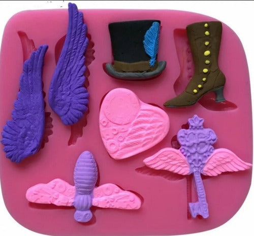 Molde silicona sombrero magico