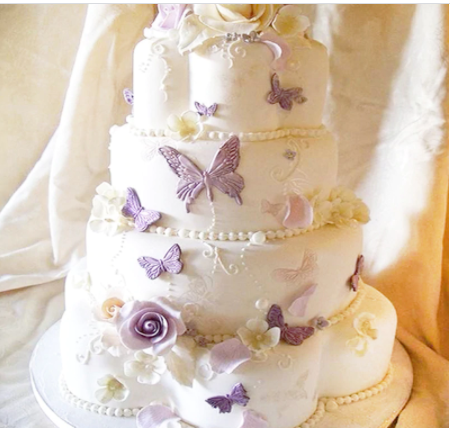 Molde de Silicona Mariposas 3 cavidades