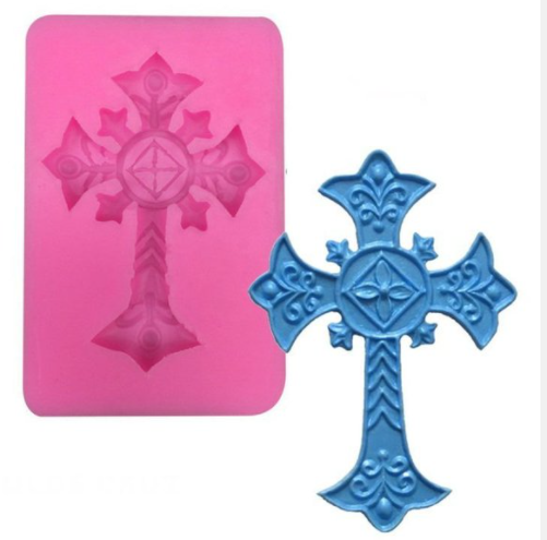 Molde de Silicona Cruz