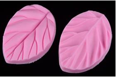 Molde silicona nervadura de hoja