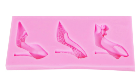 Molde de Silicona Zapatos de Tacón