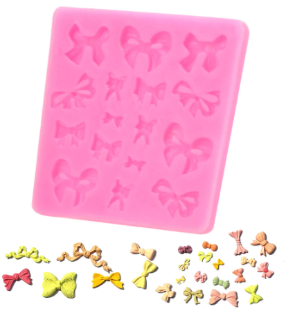 Molde Silicona lazos