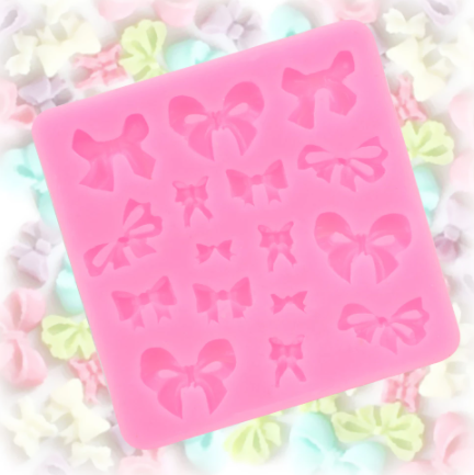 Molde Silicona lazos