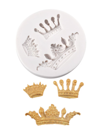 Molde de Silicona Coronas