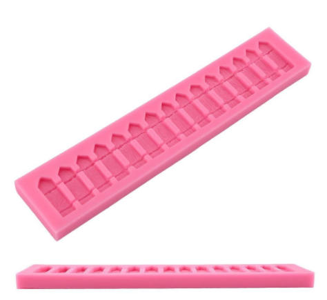 Molde silicona reja jardin