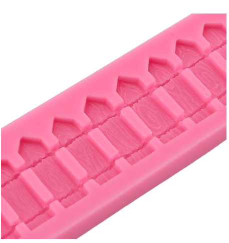 Molde silicona reja jardin