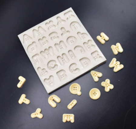 Molde silicona abecedario