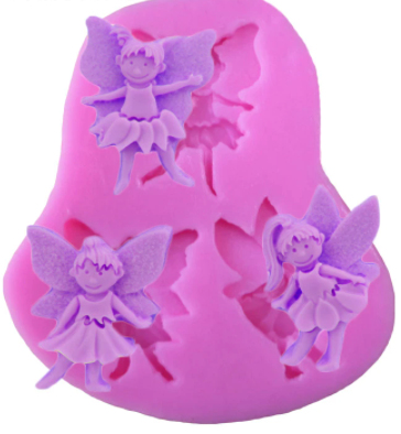 Molde silicona hadas