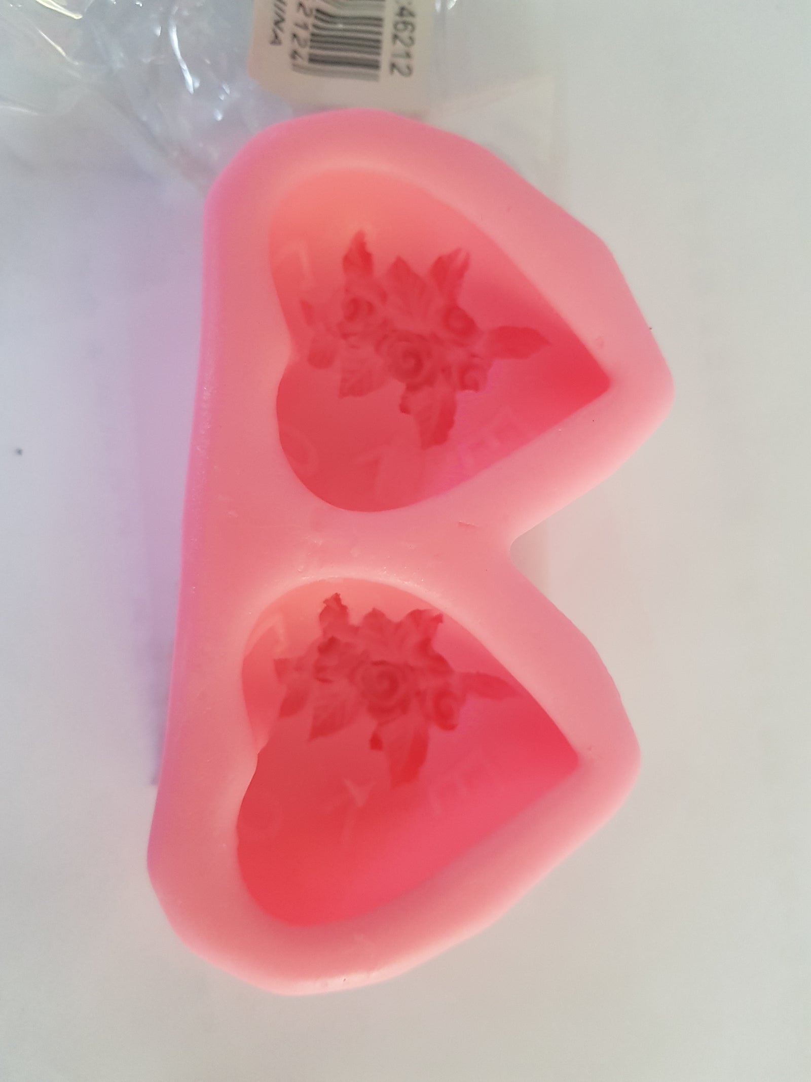 Molde silicona corazon