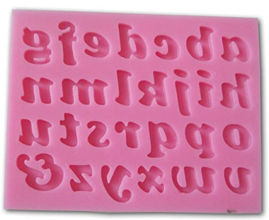 Molde de Silicona Abecedario Minúsculas