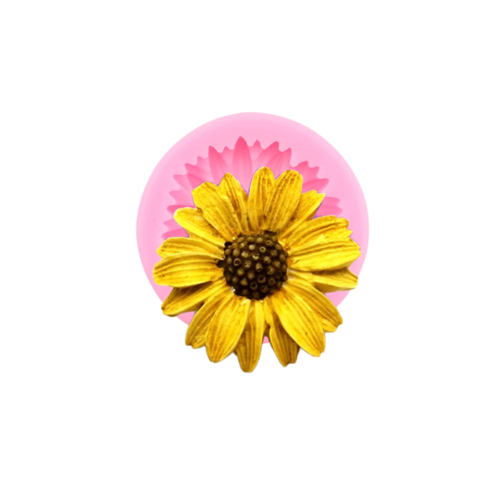 Molde de silicona girasol