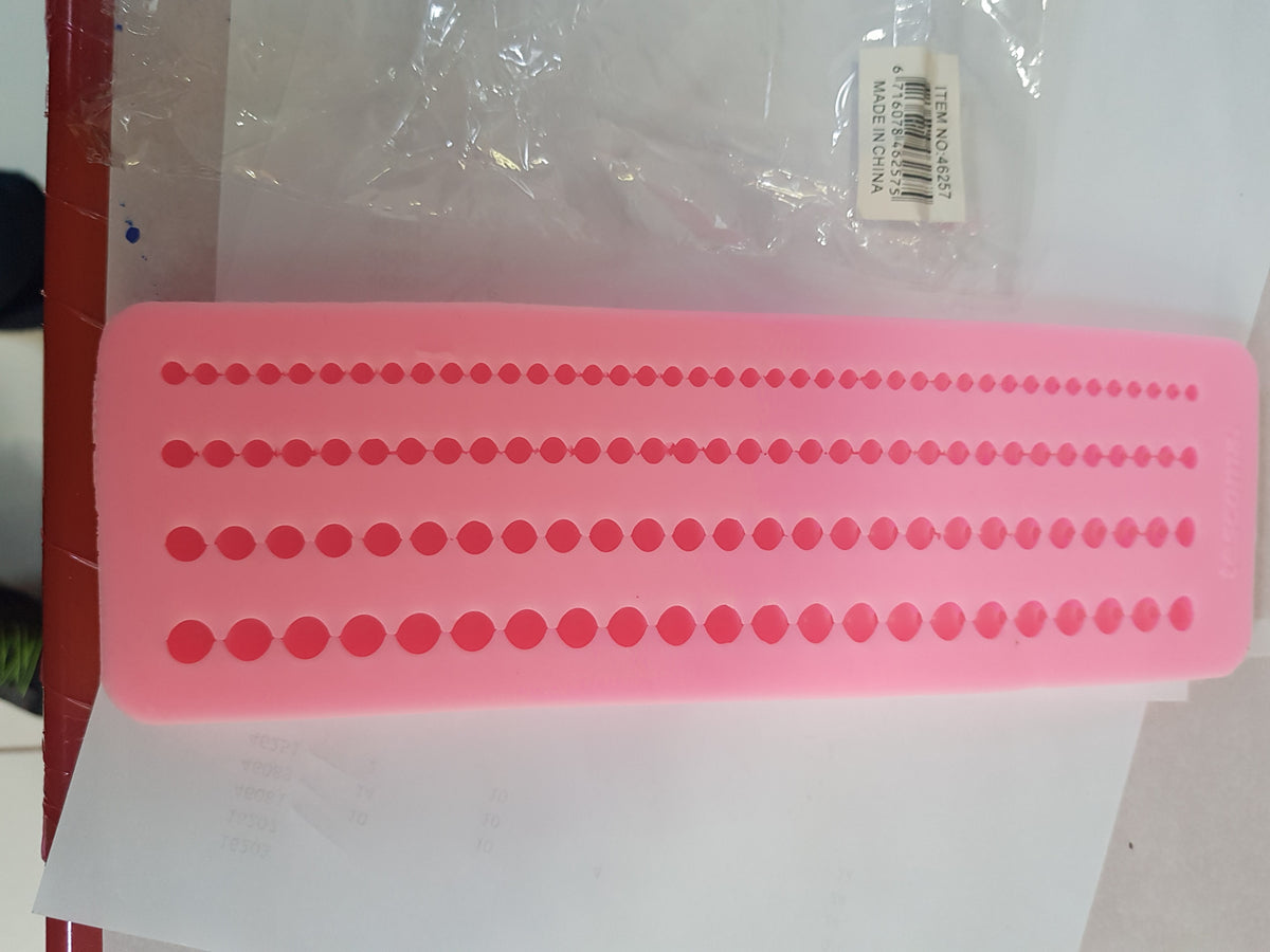 Molde de Silicona Borde Pastel