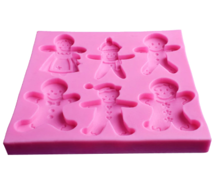 Molde silicona navidad Jengibre