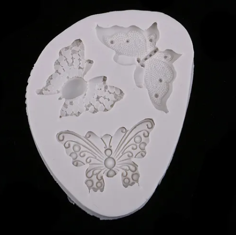 Molde silicona mariposas
