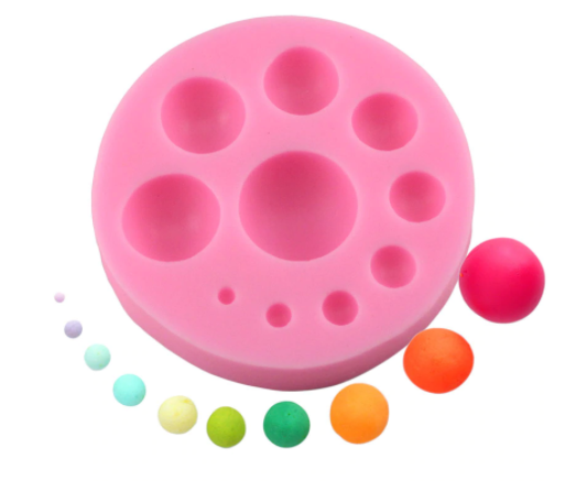 Molde de Silicona Circulos