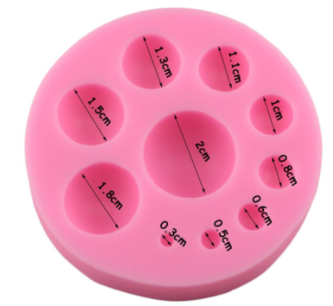 Molde de Silicona Circulos