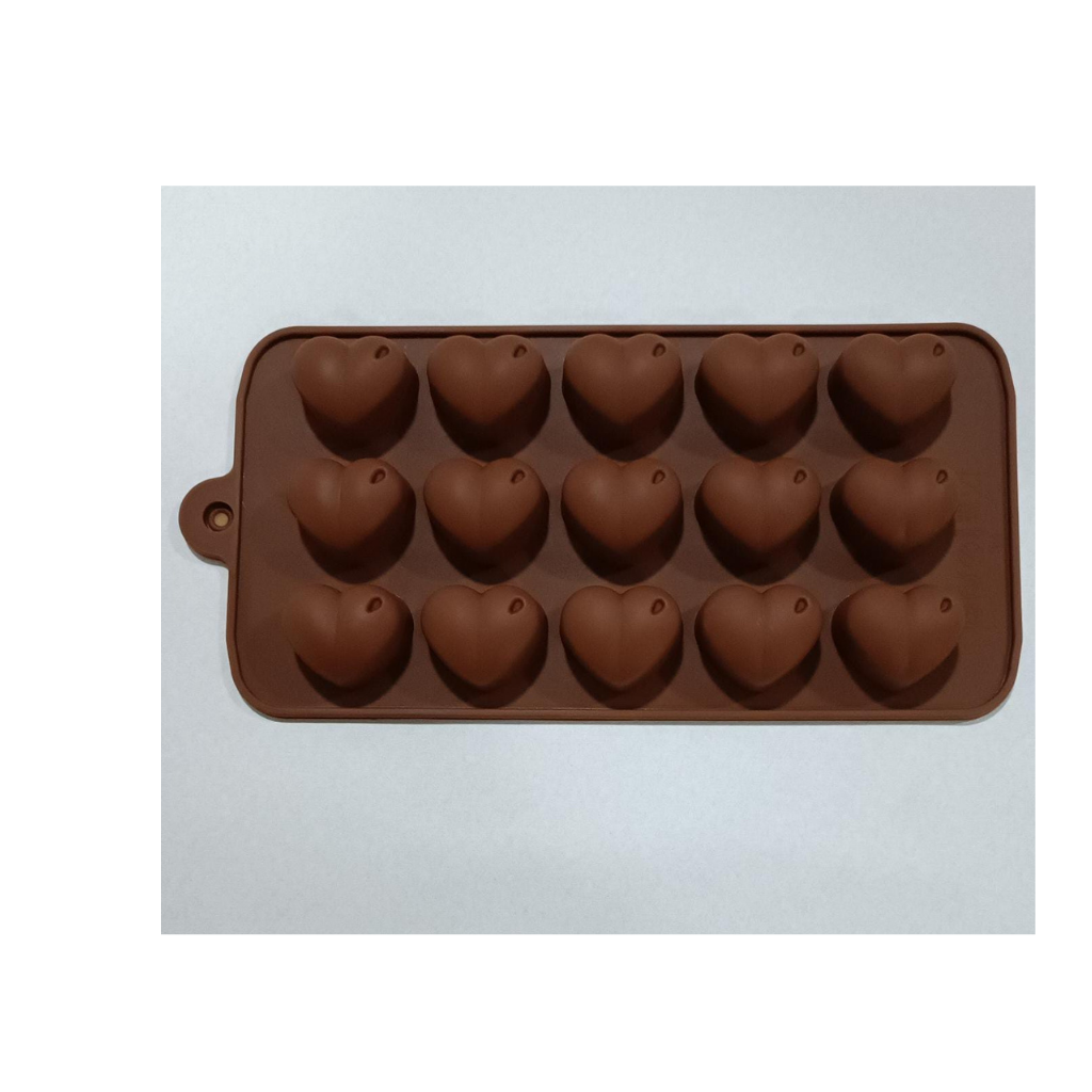 Molde silicona corazon