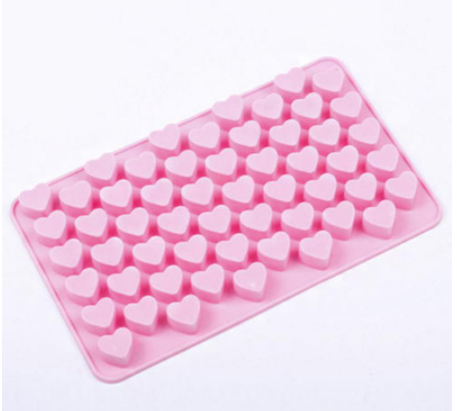 Molde de Silicona Corazones