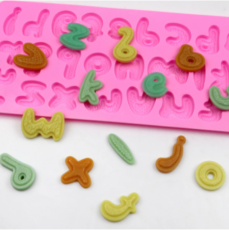 Molde de Silicona Abecedario