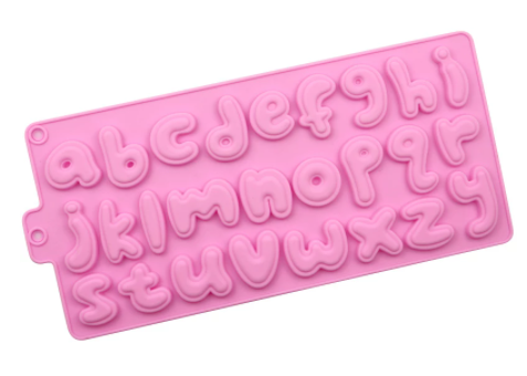 Molde de Silicona Abecedario