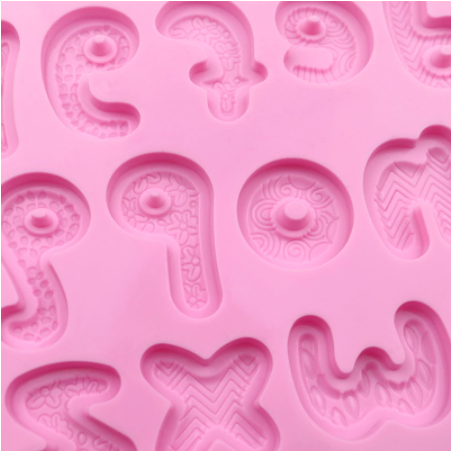 Molde de Silicona Abecedario