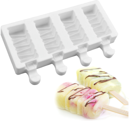 Molde de silicona para helado