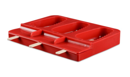 Molde de silicona para helado 4 cavidades acapulco