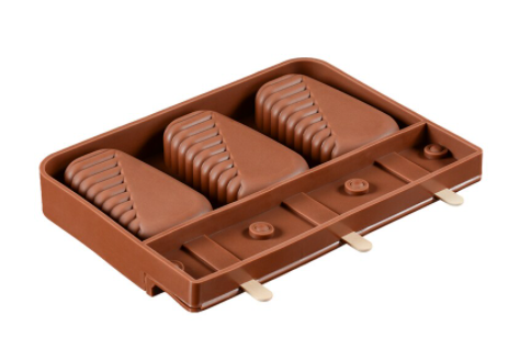 Molde de silicona para helado 4 cavidades acapulco