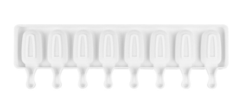 Molde silicona para helado 8 cavidades