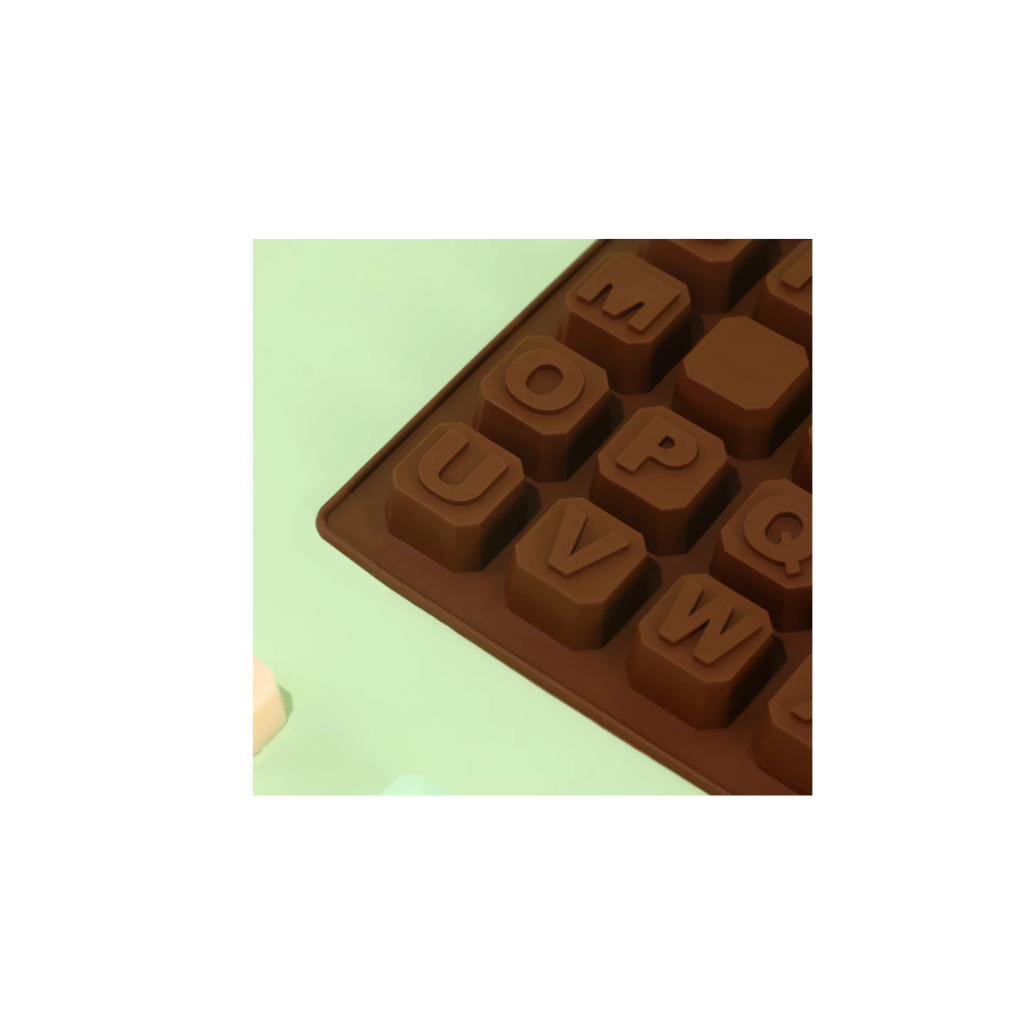 Molde de Silicona Letras