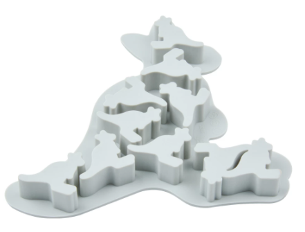 🦘 Molde de Silicona Canguro – 10 Cavidades