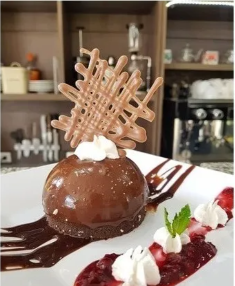 Molde de silicona semi esfera gris 4 cavidades 7,5 cm