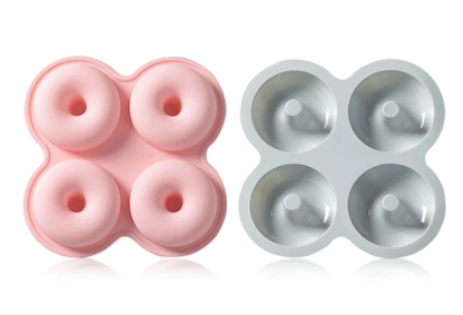 Molde Silicona Donuts 4 cavidades