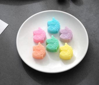 Molde de silicona unicornio 07 cavidades