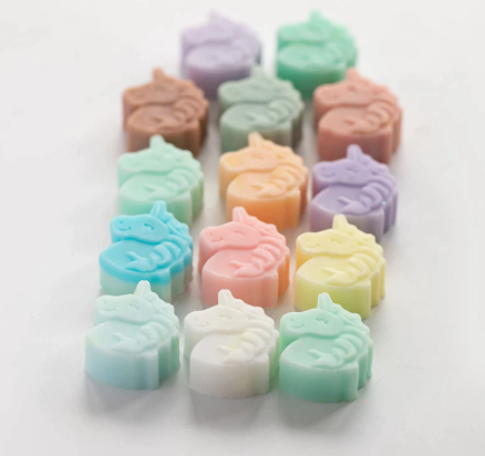 Molde de silicona unicornio 07 cavidades