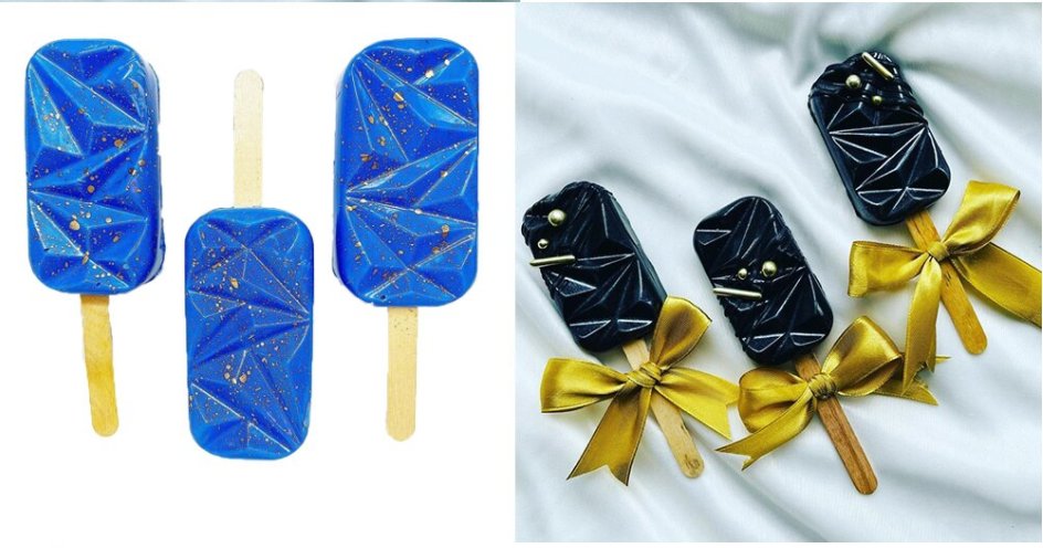 Molde de silicona para helado 3D