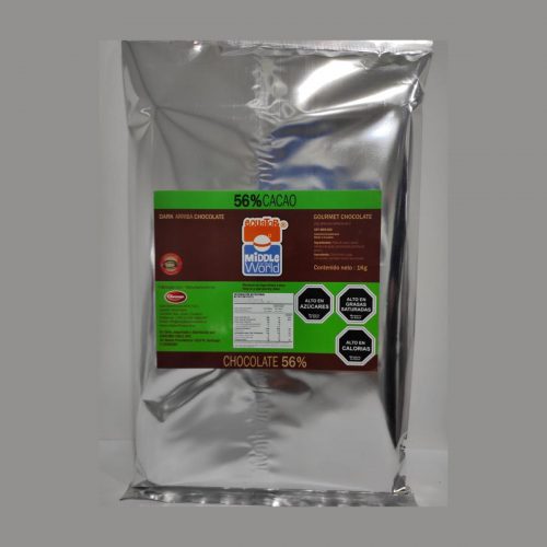 Chocolate Premium 56% Cacao 1 kg. Middle of The World