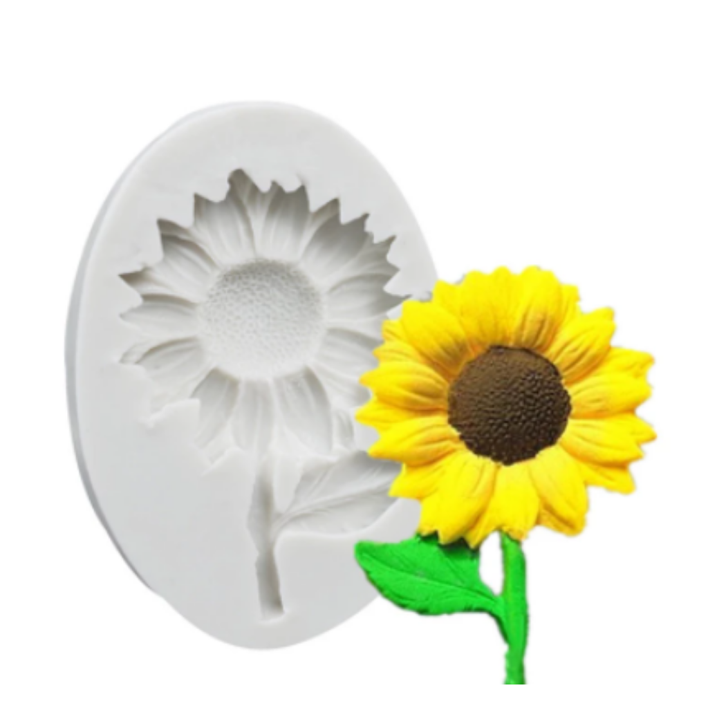 Molde de Silicona Flor Girasol