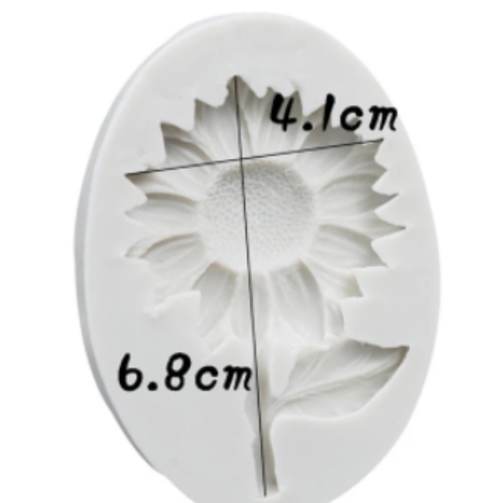 Molde de Silicona Flor Girasol