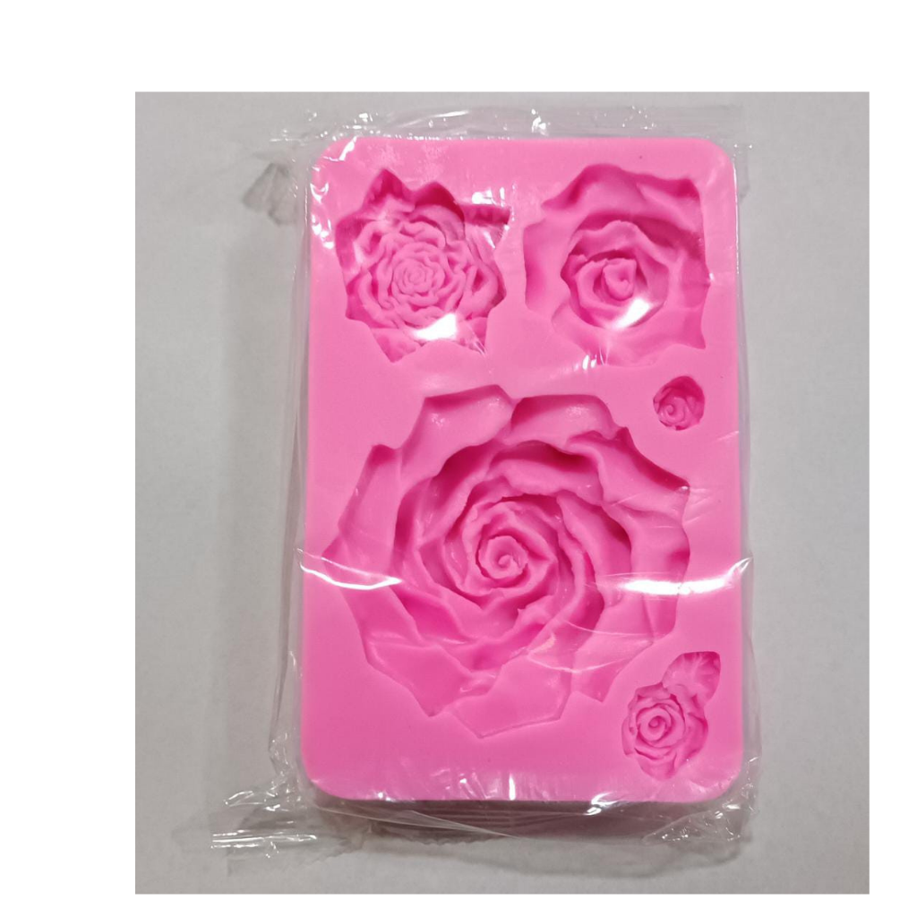 Molde de Silicona Rosas