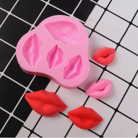 Molde Silicona Labios