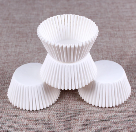 Cápsula Cupcake Blanca – 100 Unidades