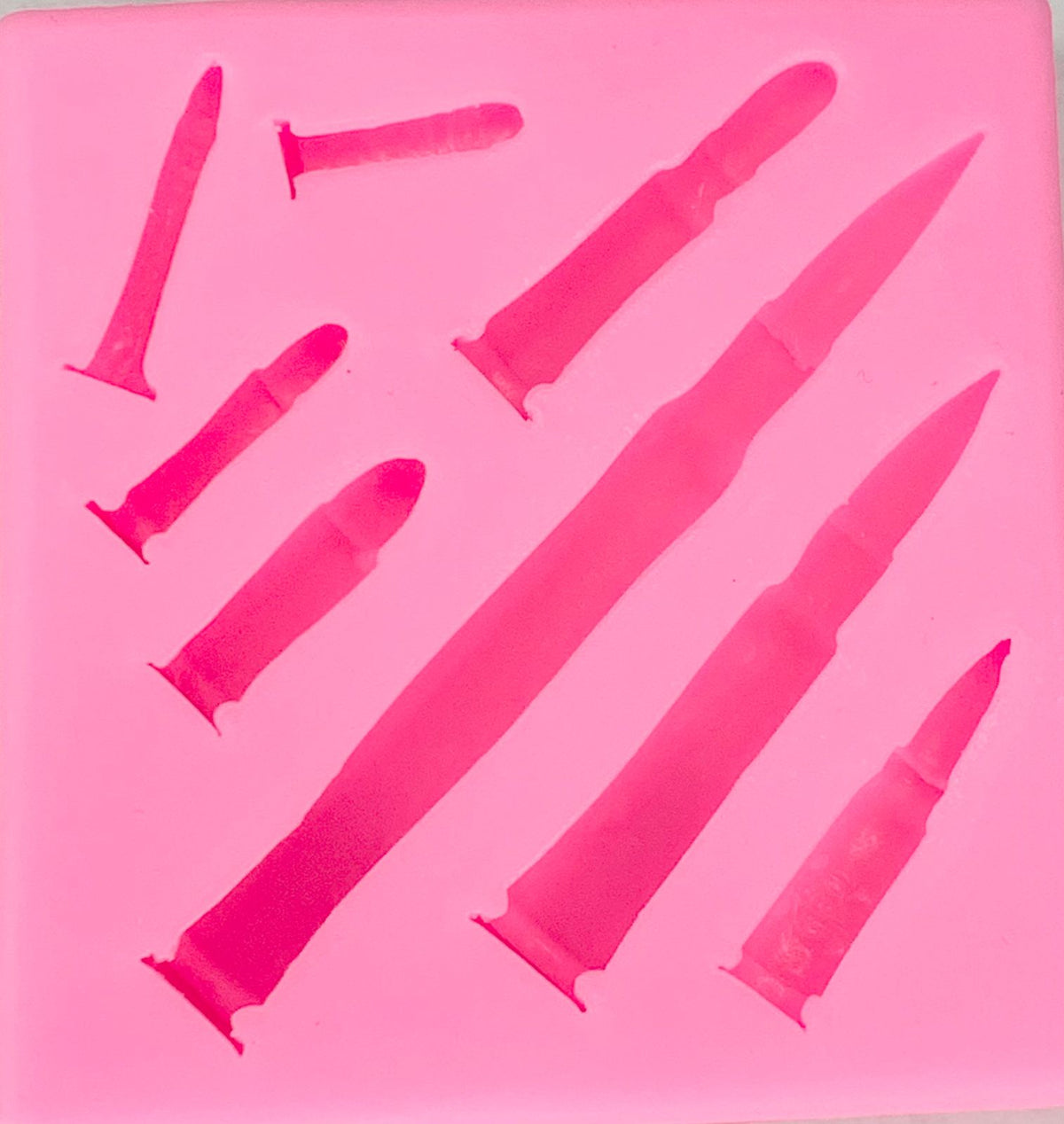 Molde de Silicona Balas