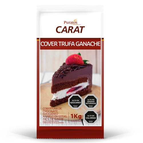 Chocolate Cover Trufa Ganache Puratos kg