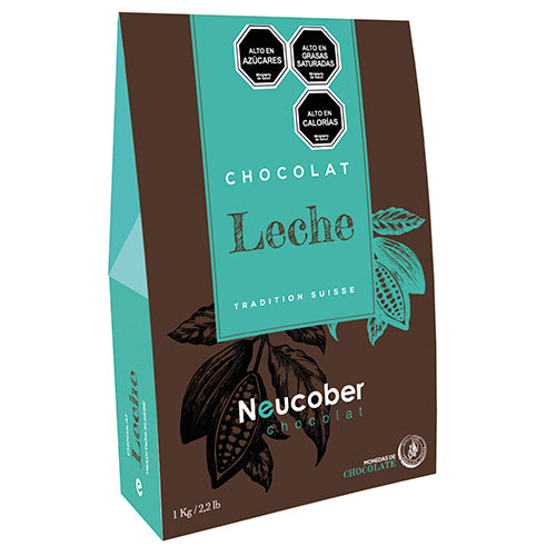 Chocolate Neucober Leche 35% Cacao 1 Kg.