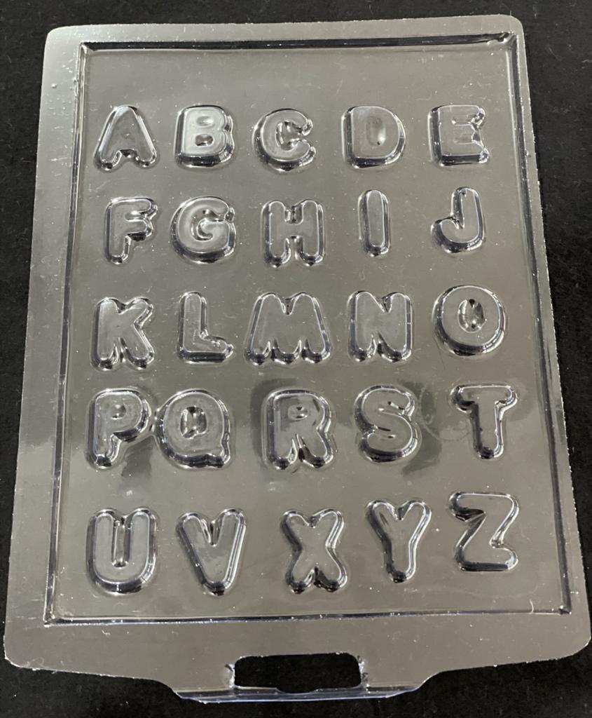 Molde Acetato  Abecedario Mayusculas