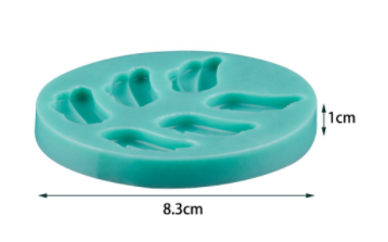 Molde silicona alas de angel