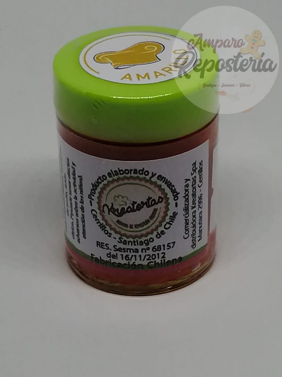 Colorante gel amarillo kreatortas 30 gr. Reposteria